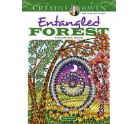 Creative Haven Entangled Forest Coloring Book