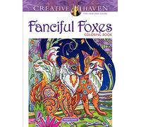 Creative Haven Fanciful Foxes Coloring Book