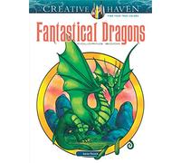 Creative Haven Fantastical Dragons Coloring Book