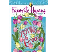 Creative Haven Favorite Hymns Coloring Book