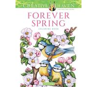Creative Haven Forever Spring Coloring Book