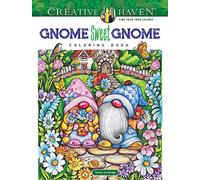 Creative Haven Gnome Sweet Gnome Coloring Book