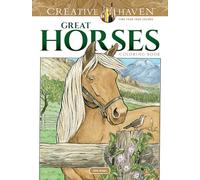 Creative Haven Great Horses Coloring Book