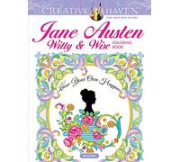 Creative Haven Jane Austen Witty & Wise Coloring Book