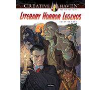 Creative Haven Literary Horror Legends Coloring Book