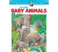 Creative Haven Lovable Baby Animals Coloring Book