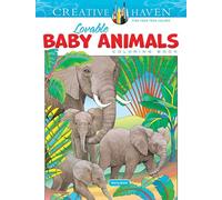 Creative Haven Lovable Baby Animals Coloring Book (Creative Haven Coloring Books)