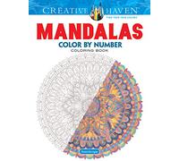 Creative Haven Mandalas Color by Number Coloring Book (Creative Haven Coloring Books)