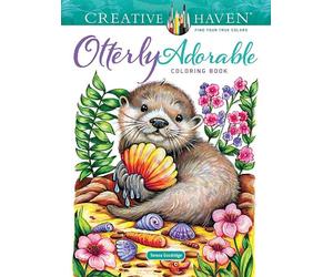 Creative Haven Otterly Adorable Coloring Book
