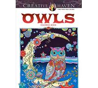 Creative Haven Owls Coloring Book, 0.53 x 20.95 x 27.94 cm