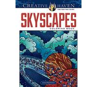 Creative Haven Skyscapes Coloring Book (Dover Design Coloring Books)