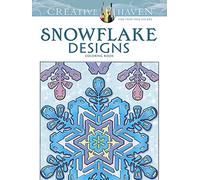 Creative Haven Snowflake Designs Coloring Book