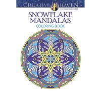 Creative Haven Snowflake Mandalas Coloring Book (Creative Haven Coloring Books)