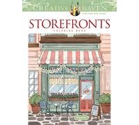 Creative Haven Storefronts Coloring Book