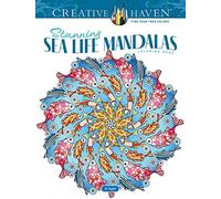 Creative Haven Stunning Sea Life Mandalas Coloring Book