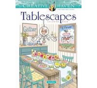 Creative Haven Tablescapes Coloring Book