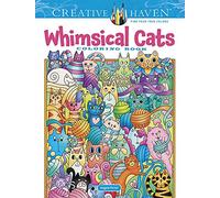 Creative Haven Whimsical Cats Coloring Book