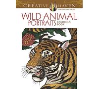 Creative Haven Wild Animal Portraits Coloring Book