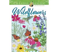 Creative Haven Wildflowers Coloring Book