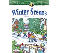 Creative Haven Winter Scenes Coloring Book