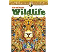Creative Haven Wondrous Wildlife Coloring Book
