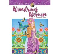Creative Haven Wondrous Women Coloring Book