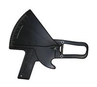 Creative Health Slim Guide Skinfold Caliper and Manual to Measure Body Fat Black