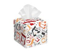 Creative Hebrew Alphabet Dust, Tissue Box Holder Tissue Box Cover Tissue Holder Tissue Dispenser