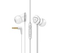 Creative Hitz MA500 High Performance Noise Isolating In Ear Headset with In Line Remote and Microphone - White