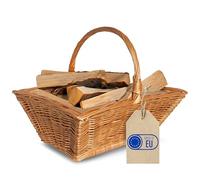Creative Home Fireplace Firewood Wicker Log Basket Storage