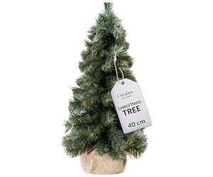 Creative Home Mini Artificial Flocked Christmas Tree with Stand