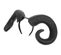 Creative Horn Headdress Black Foam Headband for Halloween Season Adults | Monster Horns Style, Ghost Festival Use, Adorable Extraordinary Design, Party Hairband for Themed Photos