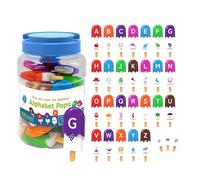 Creative Ice Cream Alphabets Number Matching Toy Early Childhood Educational Toy for Home School Playtimes Montessoris Alphabets Number Learning Toys