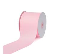 Creative Ideas, 3" Inch Solid Grosgrain Ribbon, 25 Yards, Pink, 25 yd,GRO3000-118