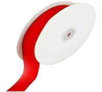 Creative Ideas 50-Yard Solid Grosgrain Ribbon, 5/8-Inch, Red