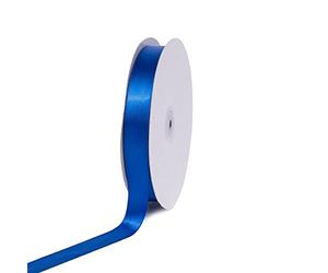 Creative Ideas PSF0708-350 Solid Satin Ribbon, 7/8"/100 yd, Royal Blue