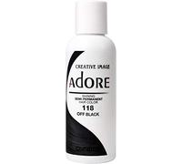 Adore Semi-Permanent Hair Colour - Shining - Off Black - 118 ml