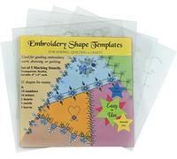 CREATIVE IMPRESSIONS Embroidery TEMPLATES 5/PKG, One Size