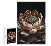 Creative Indoor Hobby: Devils Lotus, 1000 PCS, Adult Picture Puzzle - to Assemble, Frame And Display