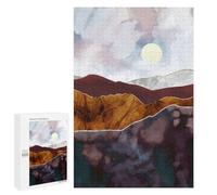 Creative Indoor Hobby: Distant Light, 1000 PCS, Decorative Wooden Puzzle - for Quiet Evenings And Focused Play