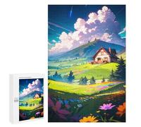 Creative Indoor Hobby: Zen Meadow Escape, 1000 PCS, Adult Picture Puzzle - to Assemble, Frame And Display