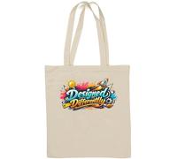 Creative Innovation and Unique Design Concept Natural Cotton Tote Bag White