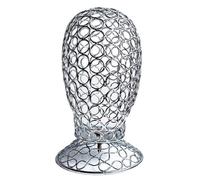 Creative Iron Art Wigs Stand Mannequin Head Hollow Iron Hat Rack Suitable for Showcasing Wigs Hats and Accessories Hat Display Stand