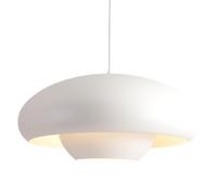 Creative Iron Lamp, Simple Style Flush Mount Ceiling Light, Personalized E27 Single-Head Lampshade for Porch & Bar Décor, Modern Ceiling Lighting Fixture/30Cm/White