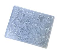 Creative Irregular Line Shape Mold Silicone Texture for Epoxy Resin Art Soap and Light Making Projects Food Grade Silicone Mold