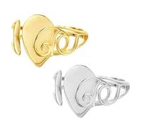 Creative Jewelry Findings Sturdy Brass Ear Post Pins with Adjustable Cup, 2pcs Home Accessory Decoration for Household Earring Making Set