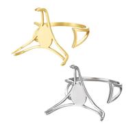 Creative Jewelry Findings Sturdy Brass Ear Post Pins with Adjustable Cup, 2pcs Home Accessory Decoration for Household Earring Making Set