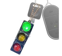 Creative Keychain Charm Car Keyring LED Lighting Key Holder