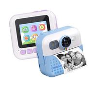 Creative Kids Camera with 16X Zooming and 12 Language Option Inkless Printing Camera for Learning and Entertainment Boys Girls