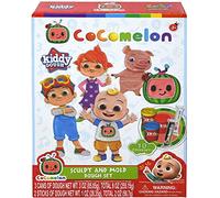 Creative Kids Cocomelon Kiddy Dough Sculpt and Mold Modelling Compound Set with Moulds